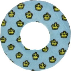 Mighty Ring Squeaky Plush Dog Toy, Blue slide 2 of 5