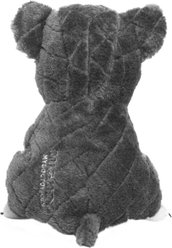 Mighty Safari Koala Squeaky Plush Dog Toy, Grey slide 2 of 5