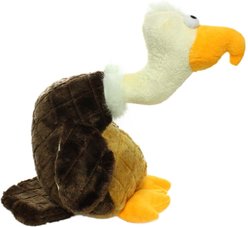 Mighty Safari Vulture Squeaky Plush Dog Toy, Brown slide 2 of 5