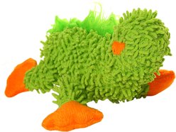 Mighty Jr Micro Fiber Lizard Squeaky Plush Dog Toy, Green slide 2 of 5