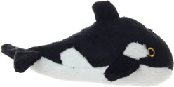 Mighty Jr Ocean Whale Squeaky Plush Dog Toy, Black slide 2 of 5
