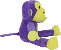 Mighty Jr Safari Monkey Squeaky Plush Dog Toy, Purple slide 2 of 5