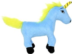 Mighty Microfiber Ball Med Elephant Squeaky Plush Dog Toy, Blue slide 2 of 5