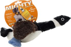 Mighty Nature Duck Squeaky Plush Dog Toy, Brown