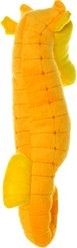Mighty Ocean Seahorse Squeaky Plush Dog Toy, Yellow slide 2 of 5