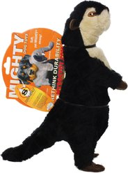 Mighty Safari Meercat Squeaky Plush Dog Toy, Brown