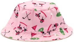 The Worthy Dog Golf Bucket Dog Hat, Pink, X-Large slide 2 of 3