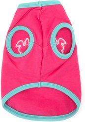 The Worthy Dog Bunny Hop Dog Tee Shirt, Fuchsia, XX-Large slide 2 of 3