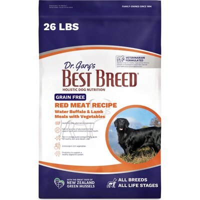 Dr. Gary's Best Breed Dr. Gary's Best Breed Grain-Free Red Meat Recipe Dry Dog Food, 26-lb bag