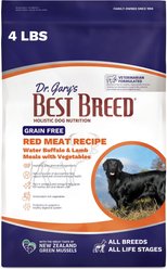 Dr. Gary's Best Breed Grain-Free Red Meat Recipe Dry Dog Food, 4-lb bag