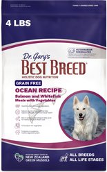 Dr. Gary's Best Breed Holistic Grain-Free Ocean Salmon with Fruits & Vegetables Dry Dog Food, 4-lb bag