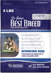 Dr. Gary's Best Breed Holistic Working Dry Dog Food, 4-lb bag