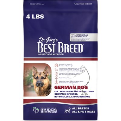 Dr. Gary's Best Breed Dr. Gary's Best Breed Holistic German Dry Dog Food, 4-lb bag