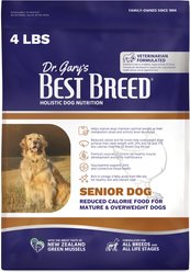 Dr. Gary's Best Breed Holistic Senior Reduced Calorie Dry Dog Food, 4-lb bag