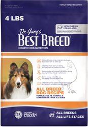 Dr. Gary's Best Breed Holistic All Breed Dry Dog Food, 4-lb bag