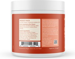 Reggie Morning Hip & Joint with Glucosamine & Chondroitin Pork Flavored Soft Chew Mobility Supplement for Dogs, 60 count slide 2 of 8