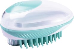 Pet Life Swasher Shampoo Dispensing Massage & Bathing Dog & Cat Brush
