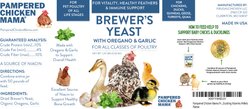 Pampered Chicken Mama Garlic & Oregano Brewer's Yeast Powder Poultry Supplement, 4-lb slide 2 of 5