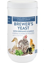 Pampered Chicken Mama Garlic & Oregano Brewer's Yeast Powder Poultry Supplement, 4-lb slide 1 of 5