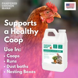 Pampered Chicken Mama Cleanest Coop Ever Refresher Lemongrass & Eucalyptus Deodorizer Chicken Cleaner & Stain Remover, 25-lb slide 2 of 6
