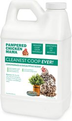 Pampered Chicken Mama Cleanest Coop Ever Refresher Lemongrass & Eucalyptus Deodorizer Chicken Cleaner & Stain Remover, 25-lb