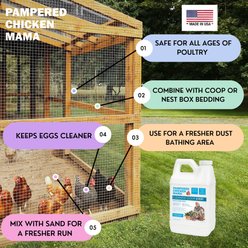 Pampered Chicken Mama Cleanest Coop Ever Refresher Poultry Mite Fly & Insect Control, 8-lb slide 2 of 5