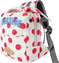 Touchdog Polka Dot Backpack Dog Harness, Large: 23.62 to 39.37-in chest