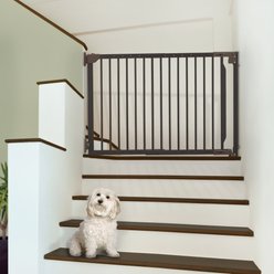 Richell Expandable Walk-Thru Gate for Dogs & Cats