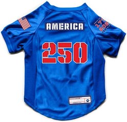 Littlearth America 250 Stretch Dog Jersey, X-Small