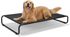 Veehoo Indoor & Outdoor Raised Hammock Cooling Elevated Dog Bed, Black, XX-Large: 49.0 x 33.0 x 7.9-in