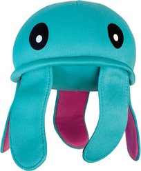 fouFIT Under the Sea Freeze 'n Float Jellyfish Water Plush Dog Toy, Blue, Small