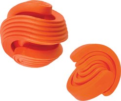 fouFIT Tuff-X Bouncer Tough Chew Dog Toy, Orange, Large slide 2 of 3