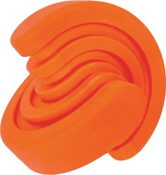 fouFIT Tuff-X Bouncer Tough Chew Dog Toy, Orange, Small