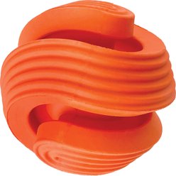 fouFIT Tuff-X Bouncer Tough Chew Dog Toy, Orange, Large