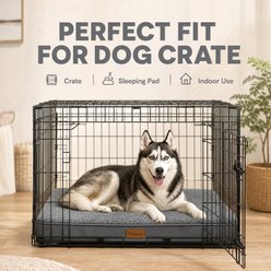 Kylinsure Orthopedic Pillow Dog & Cat Bed with Removable Cover, Grey, XX-Large slide 2 of 9