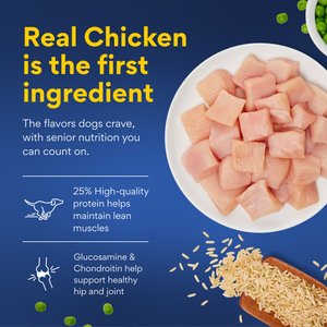 Chewy Made Complete Nutrition Senior Chicken, Brown Rice & Vegetables Recipe Dry Dog Food (FORMERLY AMERICAN JOURNEY), 28-lb bag
