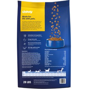 Chewy Made Complete Nutrition Senior Chicken, Brown Rice & Vegetables Recipe Dry Dog Food (FORMERLY AMERICAN JOURNEY), 28-lb bag