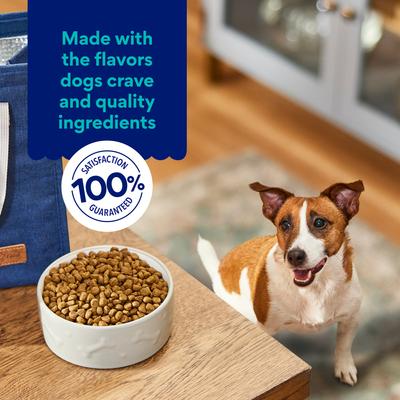 Show full view: Chewy Made Complete Nutrition Small Breed Salmon, Brown Rice & Vegetables Recipe Adult Dry Dog Food (FORMERLY AMERICAN JOURNEY), 28-lb bundle slide 7 of 9