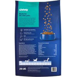 Chewy Made Complete Nutrition Large Breed Salmon, Brown Rice & Vegetables Recipe Dry Dog Food (FORMERLY AMERICAN JOURNEY), 28-lb bag