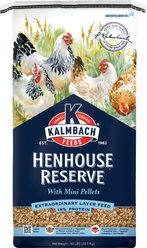 Kalmbach Feeds All Natural Henhouse Reserve 18% Protein Premium Layer Chicken Feed, 50-lb bag