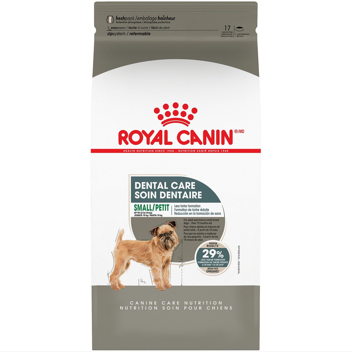 Royal Canin Canine Care Nutrition Small Dental Care Dry Dog Food, 17-lb bag