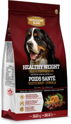 Wholesome Blend Grain-Free Healthy Weight Beef & Pumpkin Dry Dog Food, 22.5-lb bag slide 2 of 8