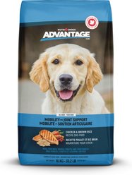 Nutri-Choice Advantage Chicken & Brown Rice Large Breed Dry Dog Food, 35.3-lb bag