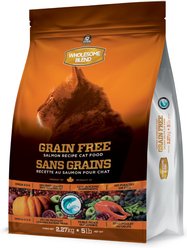 Wholesome Blend Grain-Free Limited-Ingredient Salmon ALS Dry Cat Food, 5-lb bag slide 2 of 3