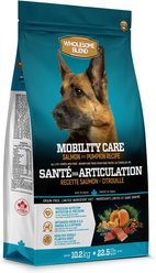 Wholesome Blend Grain-Free Mobility Care Large Breed Salmon & Pumpkin ALS Dry Dog Food, 22.5-lb bag slide 2 of 8