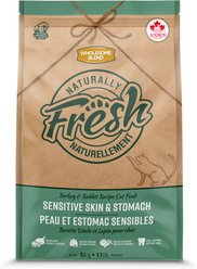 Wholesome Blend Naturally Fresh Turkey & Rabbit Sensitive Skin & Stomach Dry Cat Food, 11-lb bag