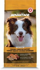Nutri-Choice Advantage Chicken & Brown Rice Dry Dog Food, 4-lb bag
