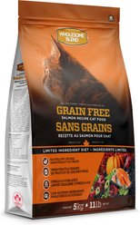 Wholesome Blend Grain-Free Limited-Ingredient Salmon ALS Dry Cat Food, 11-lb bag slide 2 of 3