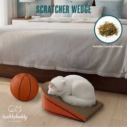 Buddy Buddy Basketball Wedge Sports Ball Cat Scratcher slide 2 of 6