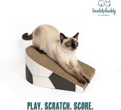 Buddy Buddy Soccer Ball Wedge Sports Ball Cat Scratcher slide 2 of 6